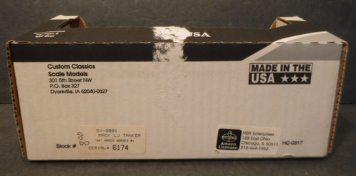 Custom Classics Mack LJ Amoco Octane Bonus Tanker Die Cast Replica Truck Bank - Picture 10 of 10