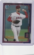 2015 Bowman Chrome Prospects Purple Refractors Card #BCP46 Tyler DeLoach /250