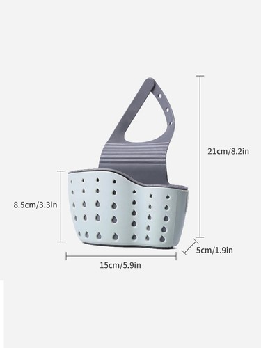 Kitchen Organizer Sink Drainage Faucet Basket Cleaning Sponge Holder Hanging Bag - Picture 6 of 10