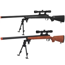 AGM VSR-10 Bolt Action Spring Power Airsoft Sniper Rifle w/ Scope Rail MP001