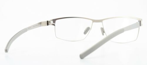 Gafas MYKITA Nº1 Personalizadas Col009 130 Flexibles Acero Inoxidable Plata Mate Seda M - Imagen 12 de 17