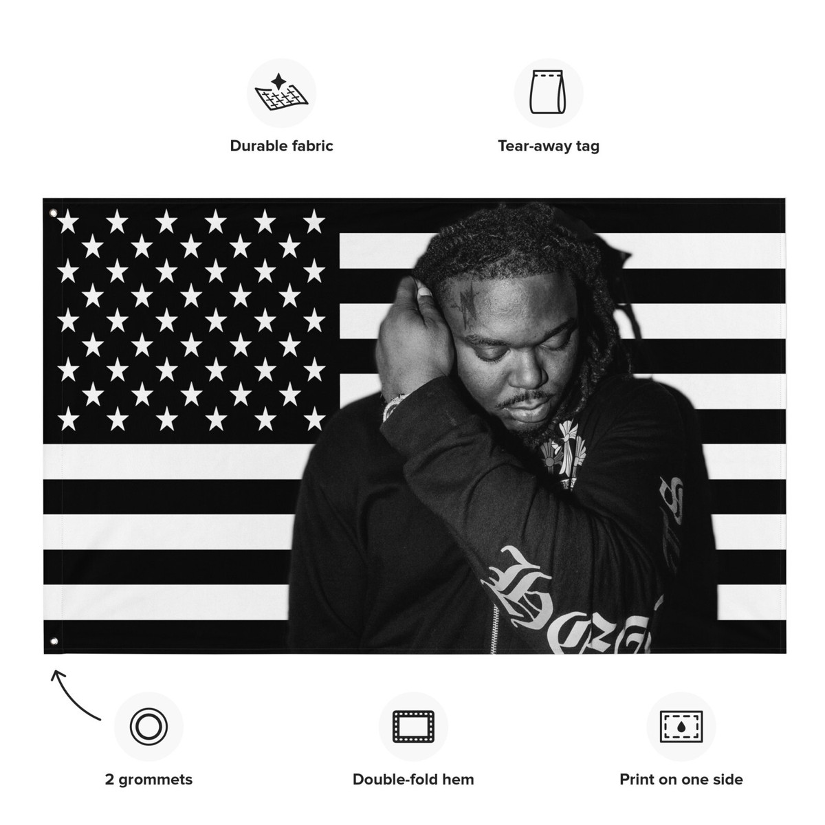 アート・デザイン・音楽 LARGER THAN LIFE Black Flag Memorabilla LARGER THAN LIFE Black Flag Memorabilla