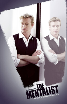 BB4233 The Mentalist Show By Bruno Heller 2008 Cast Movie Poster 11x17