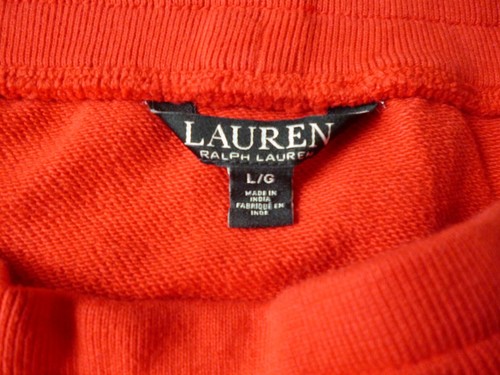 Lauren Ralph Lauren Skirt Large Red White Blue Midi/Maxi Drawstrings Pull On - Picture 5 of 10
