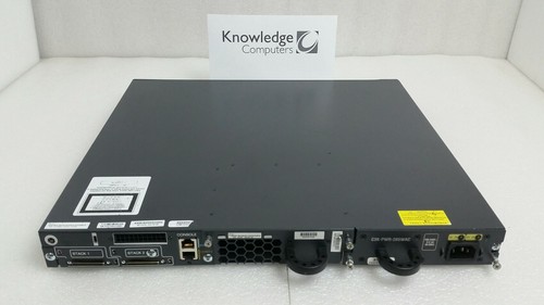 Cisco Catalyst WS-C3750E-24TD-S rackmountable stackable switch - Picture 2 of 2