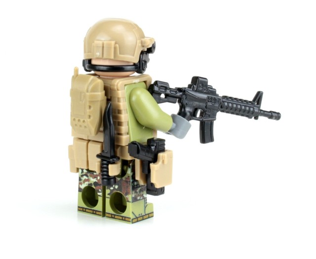 Modern British SAS Commando made with real LEGO® Minifigure Army | eBay