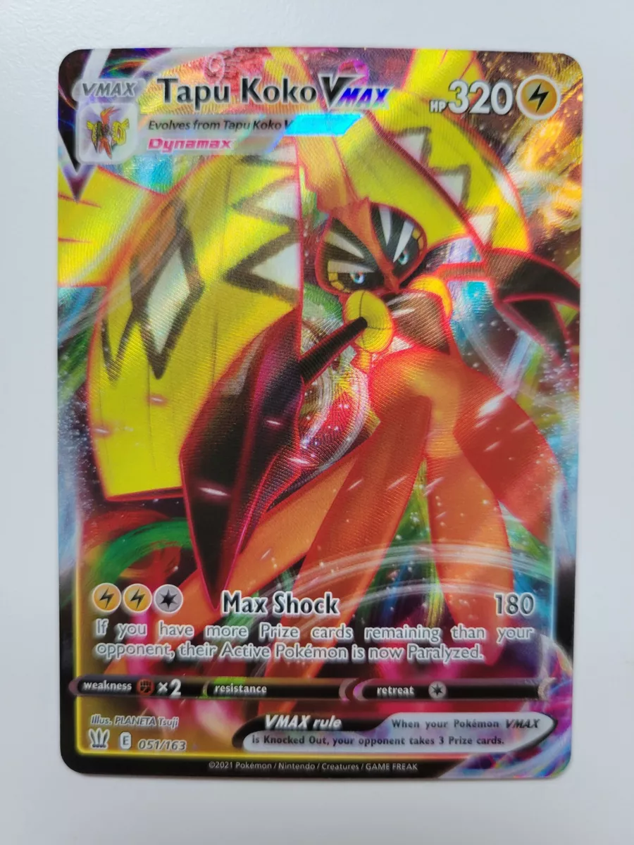 Found this Tapu Koko VMAX Pokémon Card : r/pokemoncards