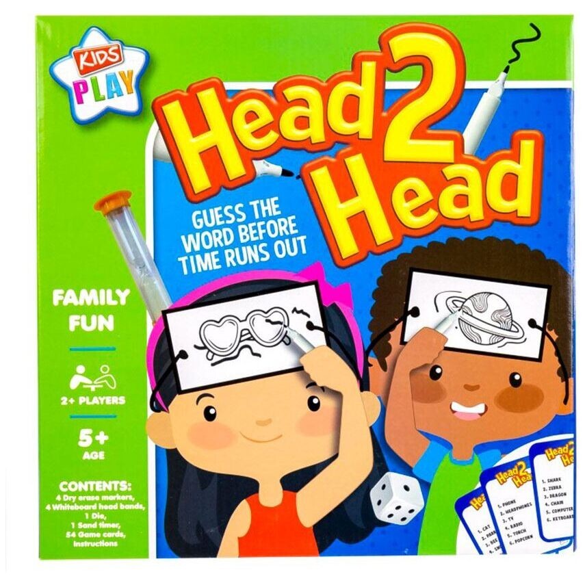 Head 2 Head Guess The Word Game What Am I Guessing Fun Family Kids Xmas Gift 5+