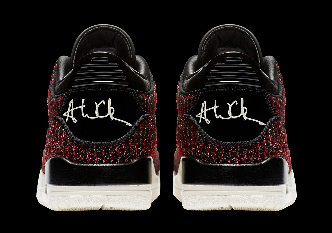 Nike Air Jordan 3 Retro SE AWOK Vogue Red Black Sail BQ3195 Nike Air Jordan 3 Retro SE AWOK Vogue Red Black Sail BQ3195