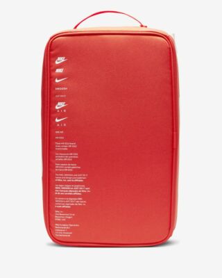 Brand New Official Nike Shoebox Bag Orange Swoosh Zipper