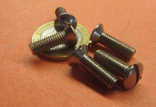 Oval Head Metric Slotted Machine Screw 18-8 Stainless, M5 x 16 mm L, 50 pcs - Picture 10 of 11