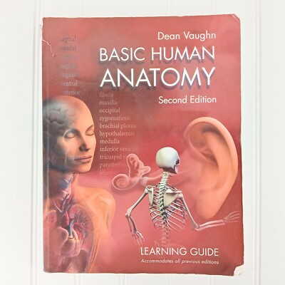 Dean Vaughn Total Retention System Basic Human Anatomy Learning Guide Workbook