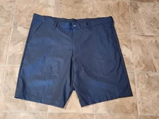 Men's Swiss Tech Grey Stone Polyester Golf Shorts Size 38