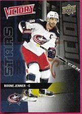 2021-22 Upper Deck Victory Stars BOONE JENNER #VS-9 Toronto Spring Expo