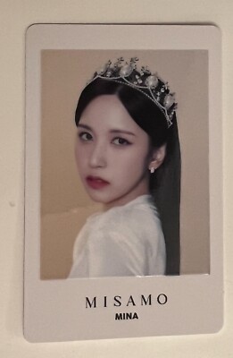 TWICE MISAMO Japan Showcase Masterpiece Japanese Photocard Printed
