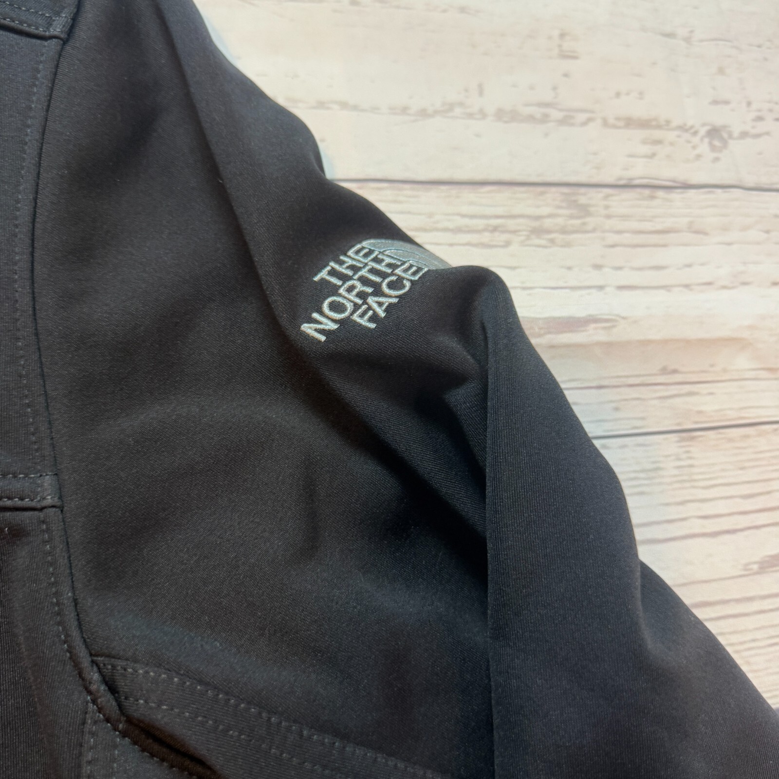 The North Face Winter Jacket Softshell Black Full… - image 5