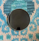 Sterling Silver rim Ebonite Fisher Silversmiths serving tray  1960s MCM $1,043 — photo 3