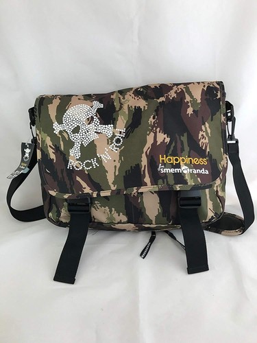 Tracolla Est. Fucsia Happiness Smemoranda borsa tempo libero tema militare  | eBay