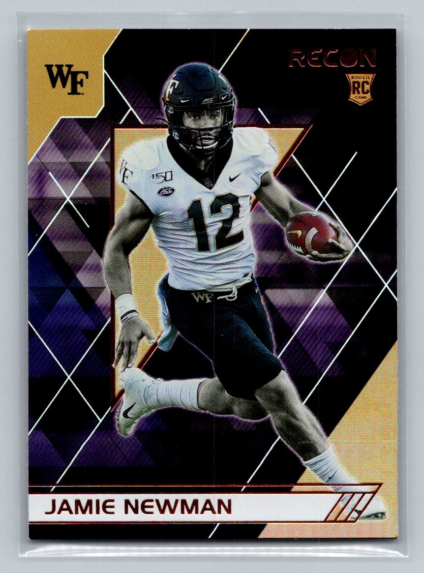 2021  Panini Chronicles Draft Picks Collegiate Recon Bronze Jamie Newman #147