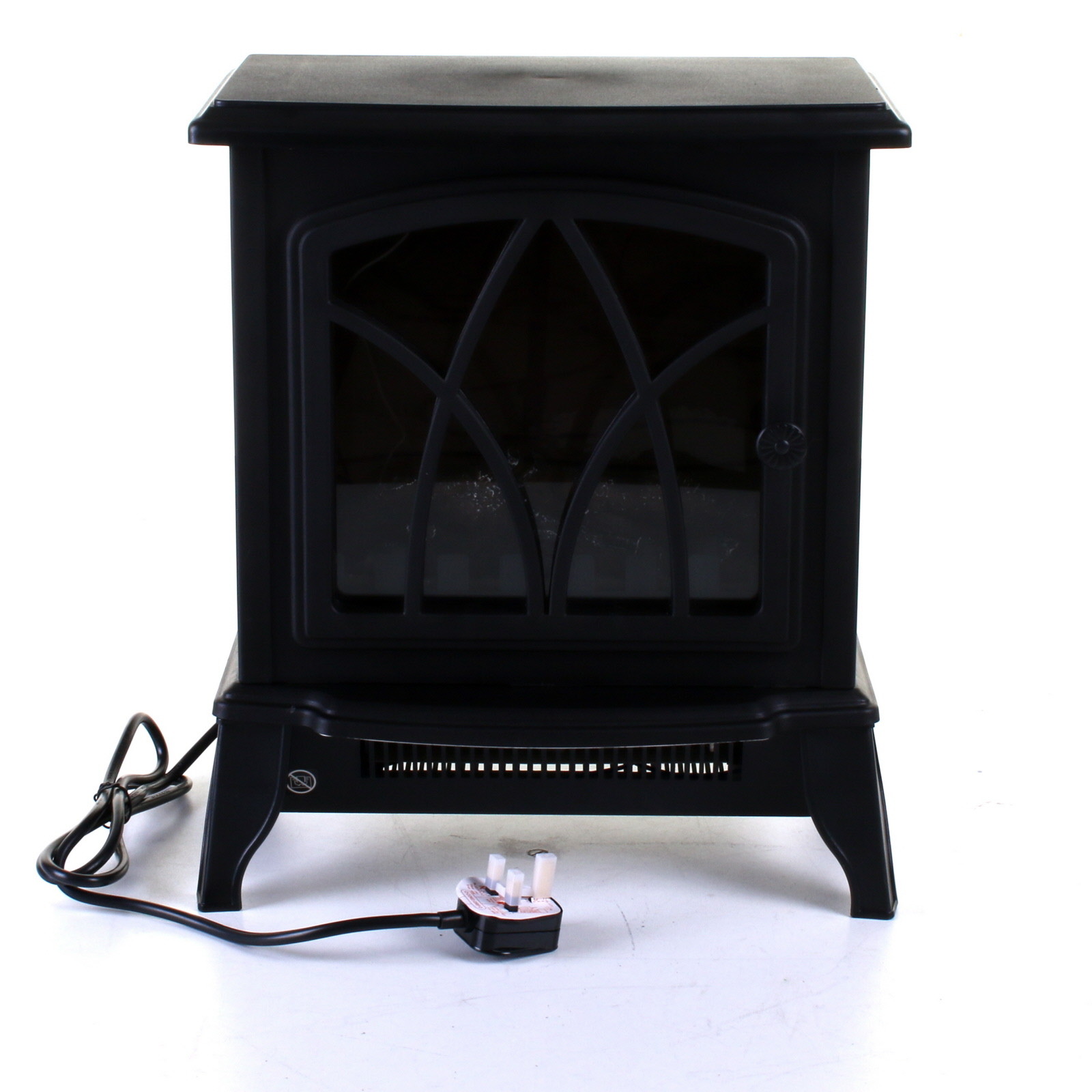 ELECTRIC FIREPLACE HEATER 2000W WOOD BURNER CAST EFFECT LOG HEATER STOVE UK  MAIN 5055493866300 | eBay