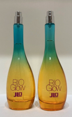JLo Rio Glow Edt 100ml x2