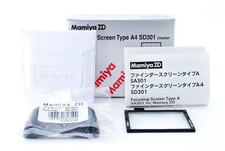  MINT in Box Mamiya ZD Finder Screen SD301  Eye cup AE301 from JAPAN 239
