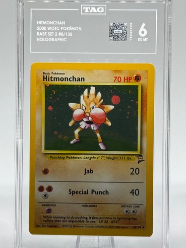 Hitmonchan graded TAG 6 for sale on eBay