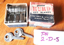 Box Lot Of 36- Hurd 1932-52 Ford H9 Key Blank Future Car Streamliner