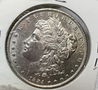 1884 O Morgan Dollar, 90% Silver, Nice Details, Good Looking Coin