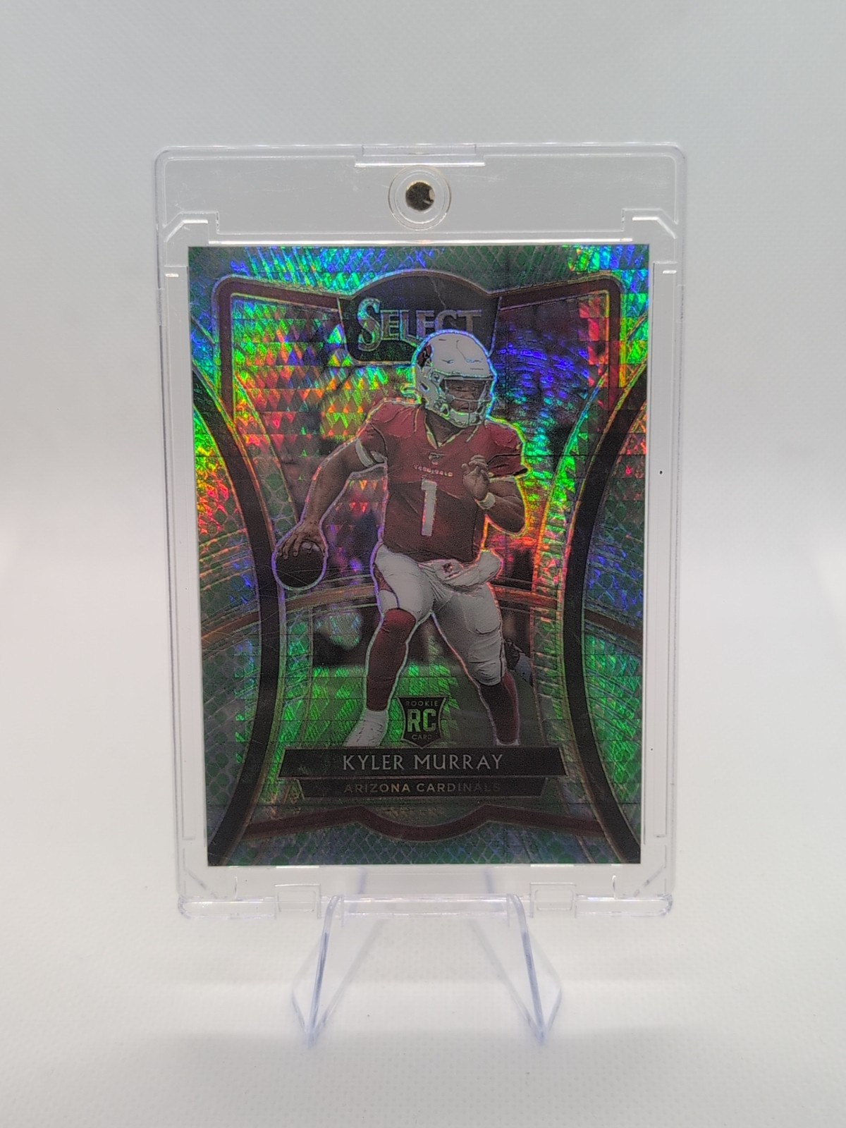 2019 Panini Select - Premier Level Kyler Murray #113 Dragon Scale Prizm /88 (RC)