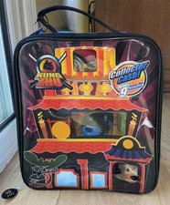 Eight Kung Zhu Hamsters with Outfits and Hamster Hangout Collector Case EUC