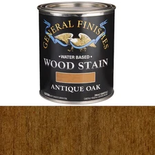 General Finishes Water Based Wood Antique Oak Stain Quart