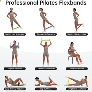 High-Quality Resistance Bands for Strength Training and Yoga - Portable 5-Pack