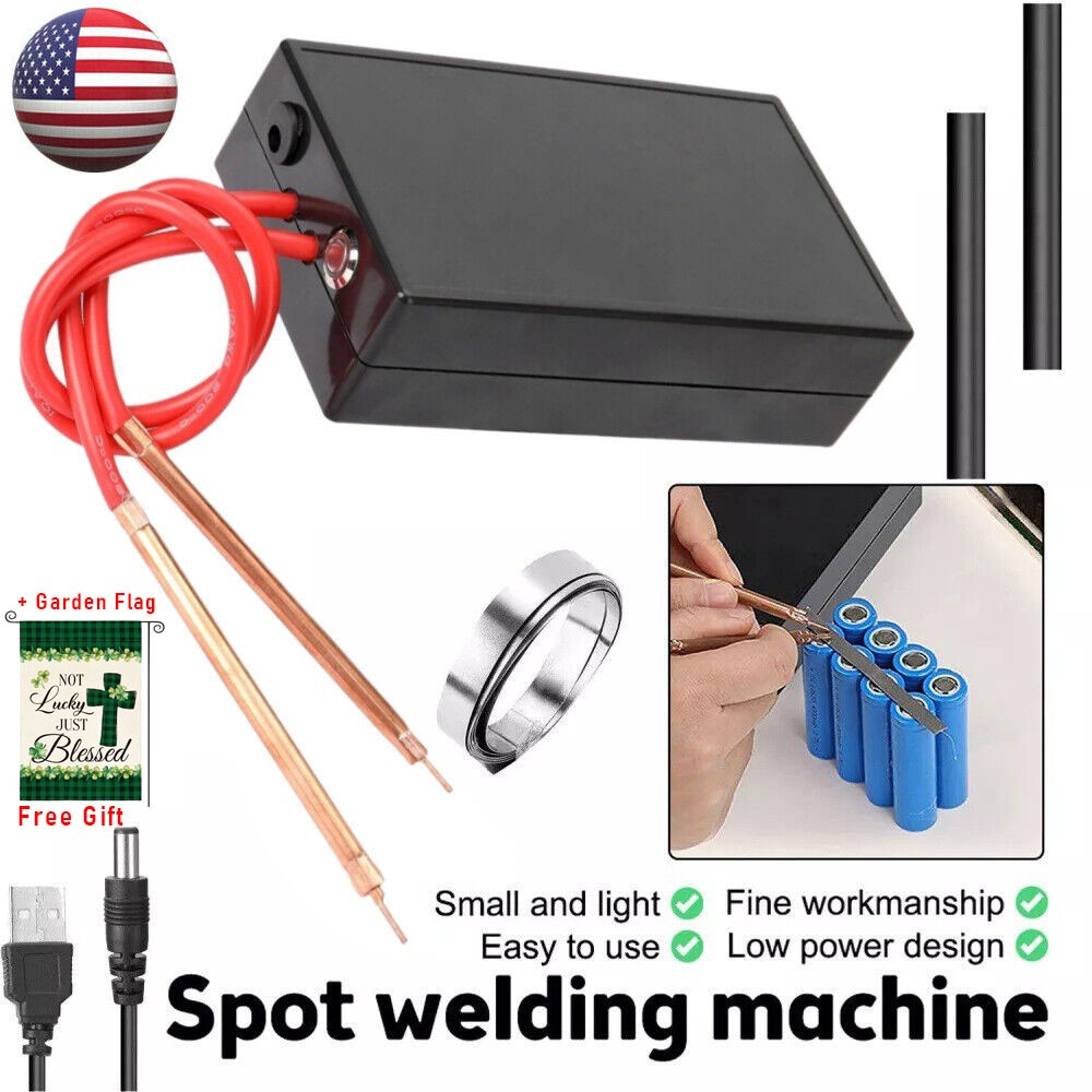 DIY Portable Mini Spot Welder Machine 6 Gears For 18650 Battery Welding Tool Kit