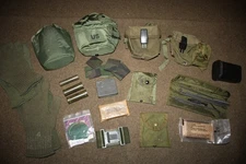 Original Late Cold War Era U.S. Army Misc. Field Gear Lot