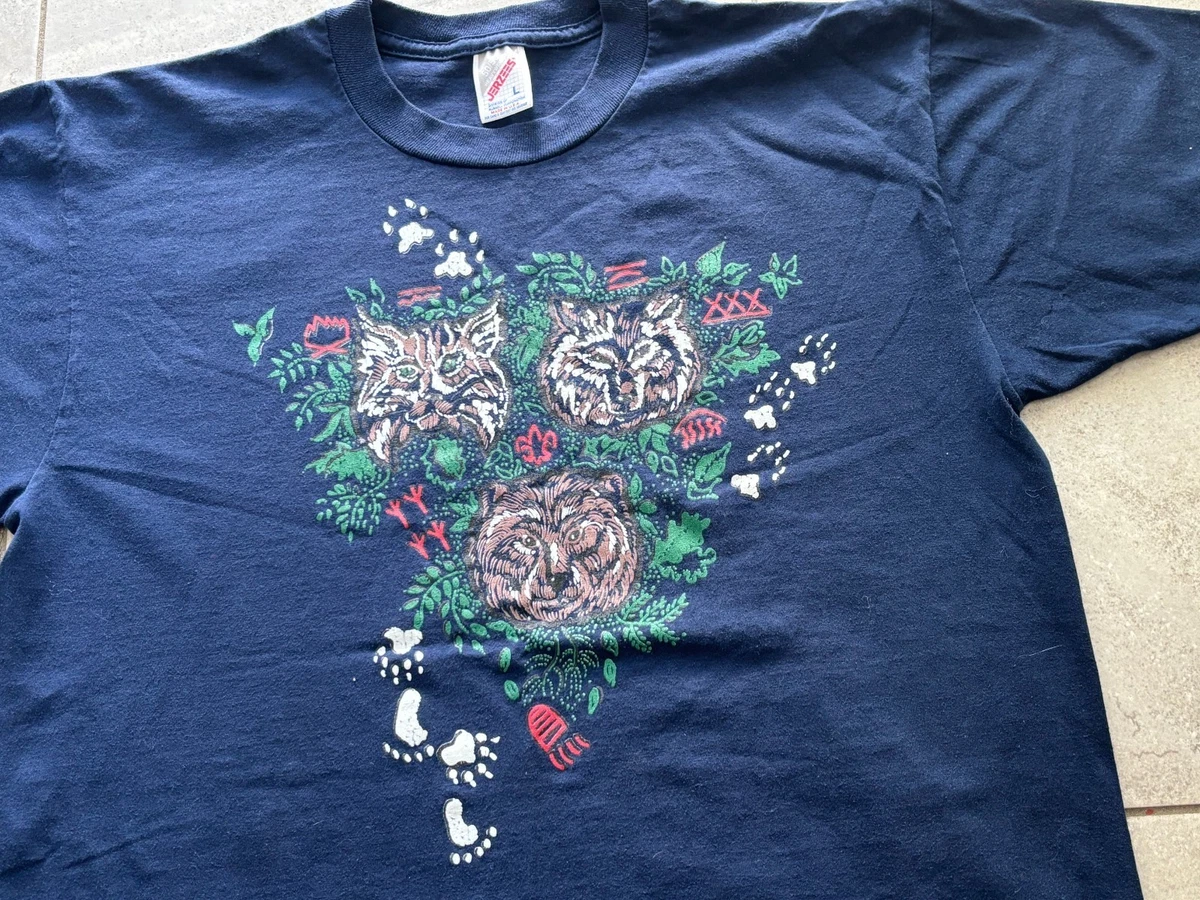 JERZEES Blue 1980s Vintage T-Shirts for Men for sale | eBay