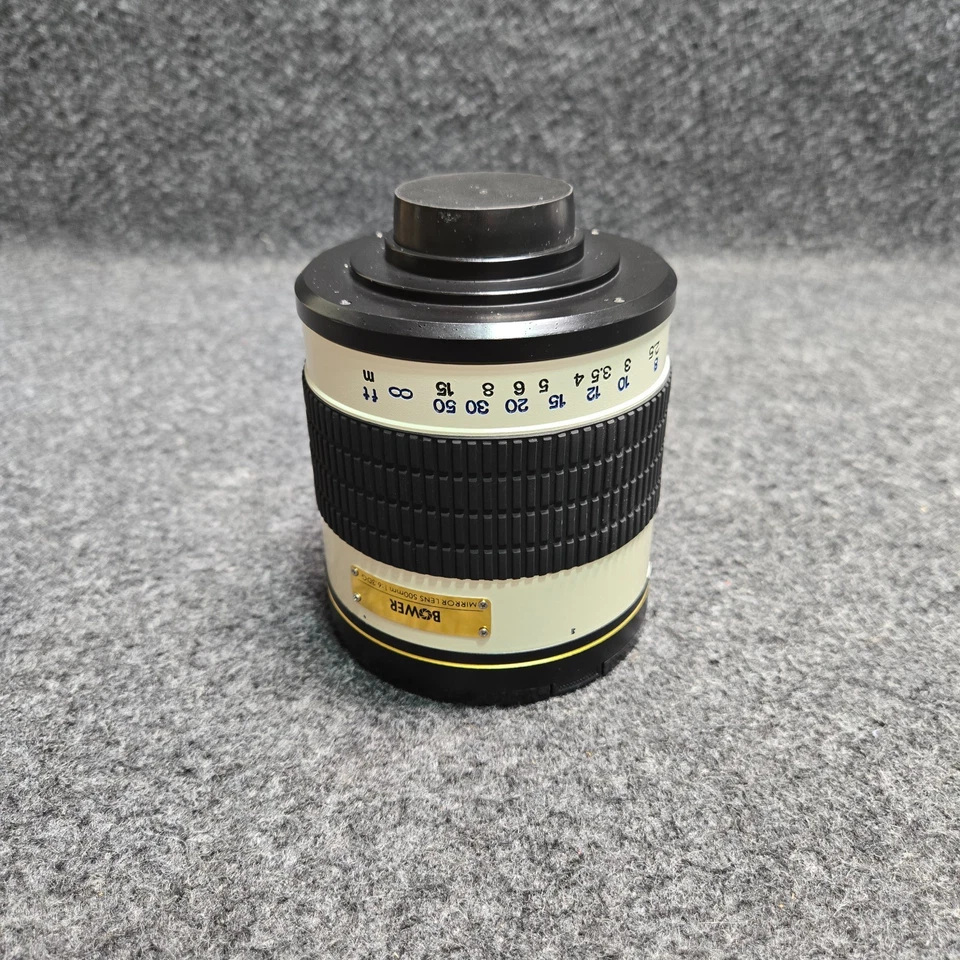 BOWER 500mm F/6.3 DG Mirror Manual Focus Lens Full-frame & DX cameras Telephoto - Image 2 of 4