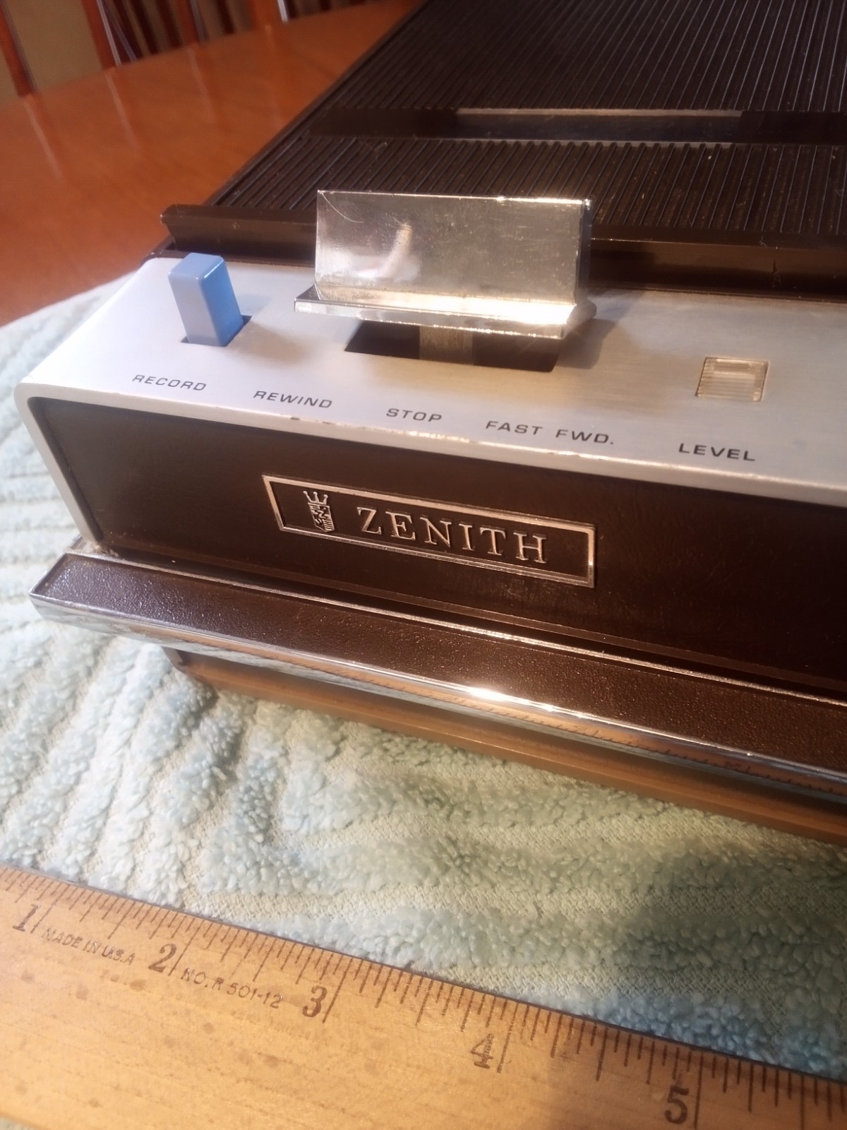 Vintage Zenith Tape player /  Recorder,  Model , C-609 J ,