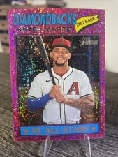 Ketel Marte - 2026 Topps Heritage #220 Blaster Exclusive PINK SPARKLE Parallel