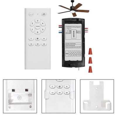 DC Output Ceiling Fan Receiver With 6 Speed Remote Control Functionality New |