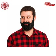Realistic Fake Beard  Mustache Set for Costume  Cosplay