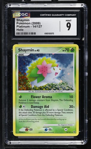 Shaymin graded CGC 9 for sale on eBay