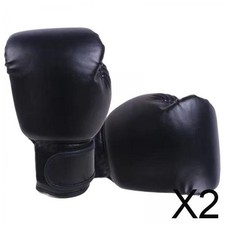 2x Guantoni Da Boxe Professionali per Bambini E Ragazzi, Guanti Da Allenamento
