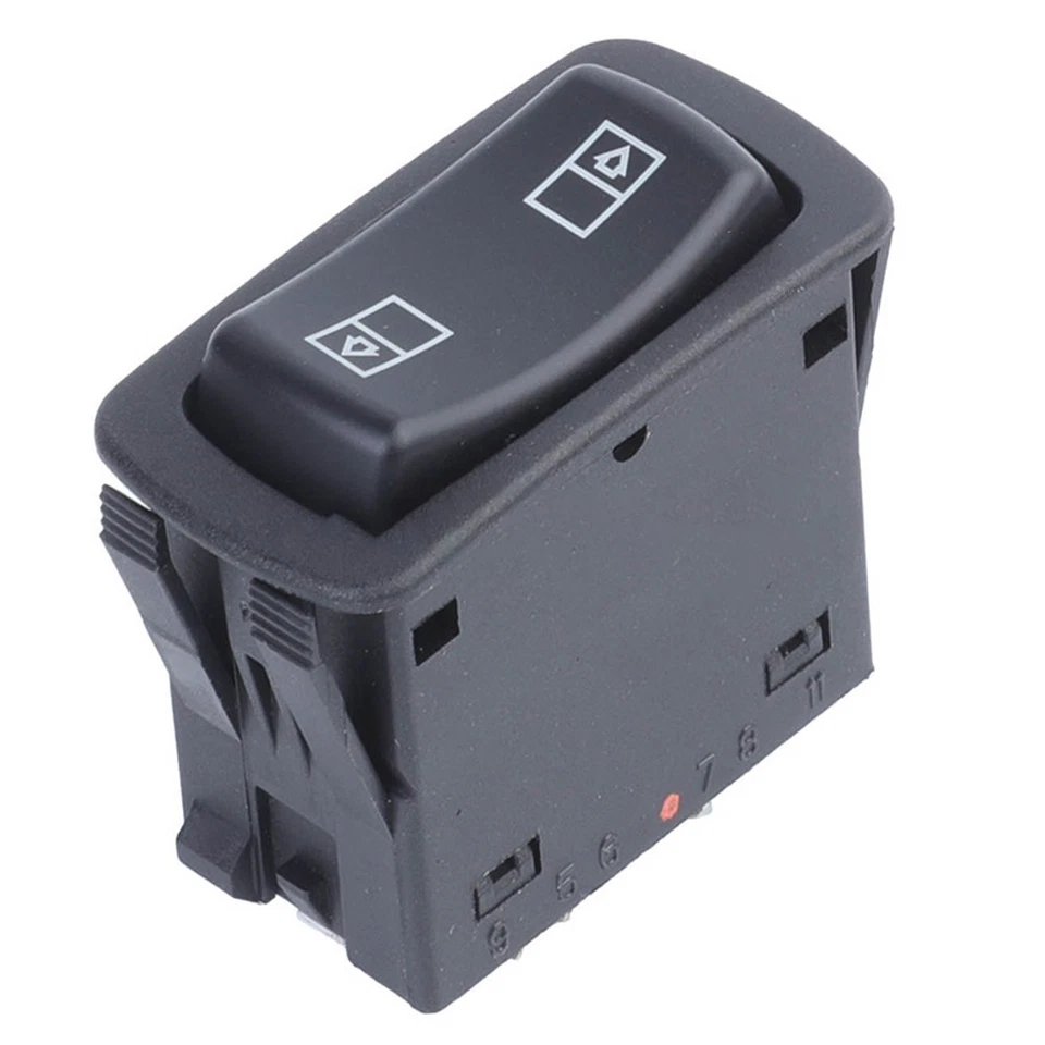 Interruptor basculante de ventana de puerta eléctrica de alta resistencia 1MR4341AM15 para camiones Mack CH/CX/CV Foto 4 de 4