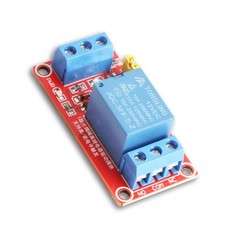 12V 1 Channel Relay Module With Optocoupler Isolation High and Low Level Trigger