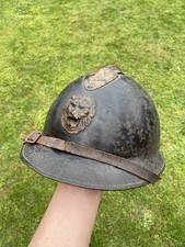 WW2 Belgian M31 Adrian helmet .
