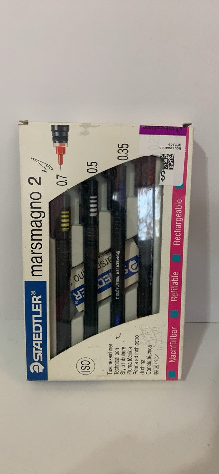 Staedtler Marsmagno 2 Rapidograph Technical Drafting Engineering Set Untested