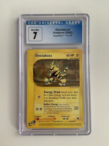 Electabuzz graded CGC 7 for sale on eBay