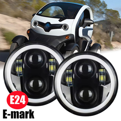 E24 Zulassung LED Scheinwerfer DRL Für Renault Twizy Plug und Play,260602224R