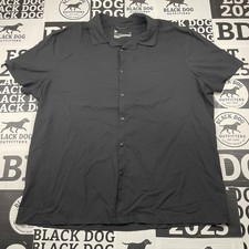 All in Motion Black Short Sleeve Polo T 2XL  w/ Pocket  Lightweight 